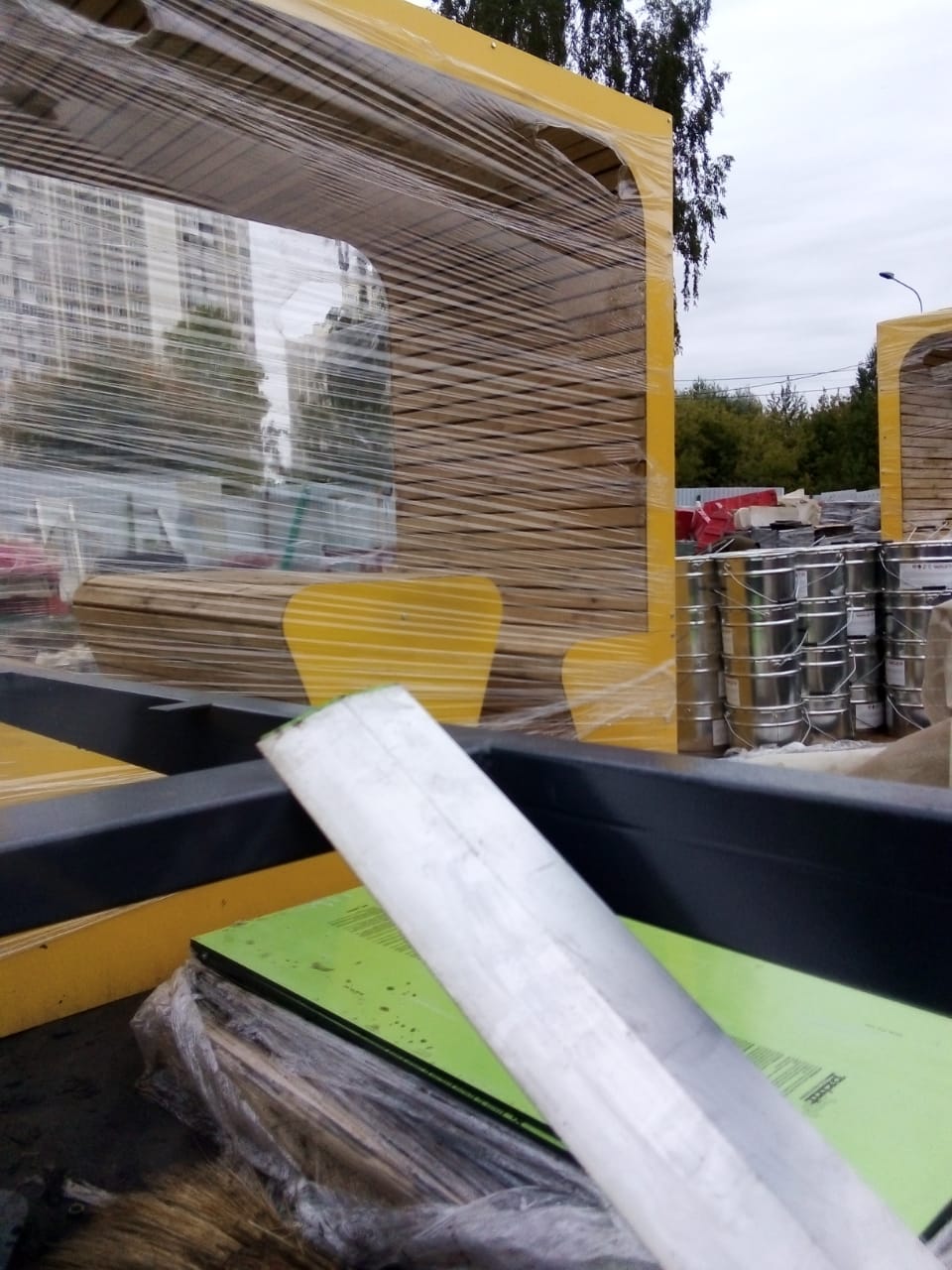 Монтаж беседок